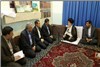 دیدار مدیر عامل بانک ملی ایران با آیات عظام مکارم شیرازی و نوری همدانی
