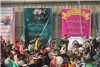 مراسم افتتاحیه پل روگذر شهدای مدافع حرم