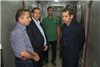 بازدید مدیر امور حوزه مدیریت بانک کشاورزی از طرح پرورش ماهی در قفس در استان بوشهر