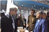 بازدید وزیر امور اقتصادی و دارایی و استاندار البرز از غرفه بانک ملی ایران در نمایشگاه الکامپ
