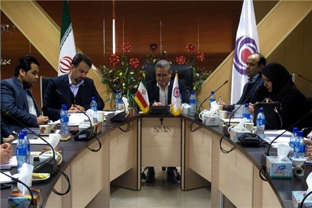 نشست مشترک مسئولان بانک ایران زمین و بیمه آرمانِ بیرجند