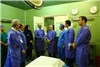 بازدید دکتر ماندگار از بیمارستان بانک ملی ایران
