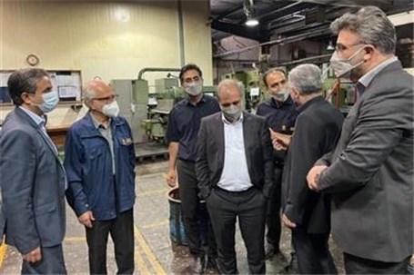 بازدید اعضای هیات عامل بانک صنعت و معدن از صنایع استان تهران